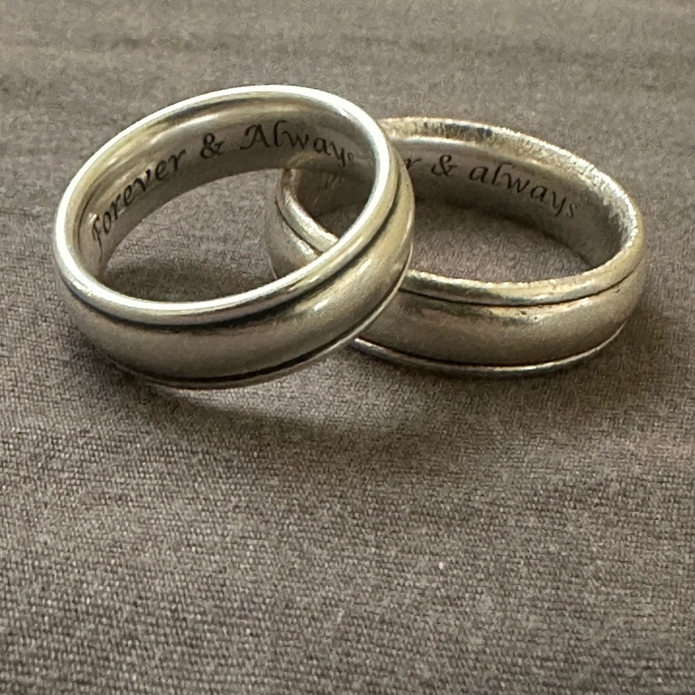 James Avery Silver Men's Rings